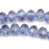 75CD505: Crystal Rondelle Grey AB A A A 6X8MM 16" String -Handmade Beads Discount Store 75CD505 thumbnail