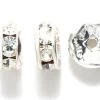 76CC212-S: Preciosa Rhinestone Rondell Crystal Silver 7mm - 36 Pieces 1 76CC212-S: Preciosa Rhinestone Rondell Crystal Silver 7mm - 36 Pieces -Handmade Beads Discount Store 76CC212 S Findings PreciosaRhinestones RhinestoneRondellesSquaredellesandBalls