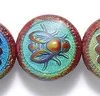 76MB199: Mirage Mood Bead Bee-lightful 19mm - 1 Piece -Handmade Beads Discount Store 76MB199 Beads BoutiqueBeads