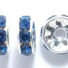 78CC268-S: Preciosa Rhinestone Rondell Capri Blue Silver 8mm - 36 Pieces 2 78CC268-S: Preciosa Rhinestone Rondell Capri Blue Silver 8mm - 36 Pieces -Handmade Beads Discount Store 78CC268 S Findings PreciosaRhinestones RhinestoneRondellesSquaredellesandBalls