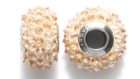 78CT351-P: Brand Name Redacted Crystal BeCharmed Spike Pave Gold Shadow 16mm - 1 Piece 3 78CT351-P: Brand Name Redacted Crystal BeCharmed Spike Pave Gold Shadow 16mm - 1 Piece