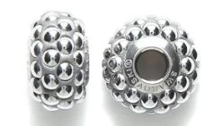 78CT815-C: Brand Name Redacted Crystal BeCharmed Cabochon Pave Chrom 15mm - 1 Piece