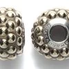 78CT851-C: Brand Name Redacted Crystal BeCharmed Cabochon Pave Metallic Light Gold - 1 Piece -Handmade Beads Discount Store 78CT851 C Beads SwarovskiCrystalBeads BeCharmedLargeHoleBeads