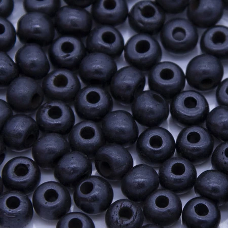 7BN109: Bone Smooth Round Black 7mm Avg 100Pc Bag 3 7BN109: Bone Smooth Round Black 7mm Avg 100Pc Bag