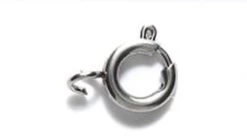 8FI100-SNR: Stainless Steel Spring Ring Clasp 8mm 2 Piece Package