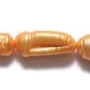 99FP333-BV: Pearl Biwa Vertical Hole Light Orange 6-8x20-25mm - String -Handmade Beads Discount Store 99FP333 BV Beads FreshwaterPearls