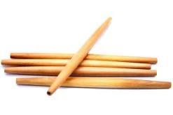 99WP153-L: India Wooden Hare Pipe 8 Inch 5Pc -Handmade Beads Discount Store 99WP153 L Beads WoodBeads