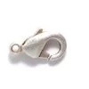 9FI644-ASR: Brass Clasp Lobster Claw Antique Silver Plated 9x5mm - 4 Pieces Per Package -Handmade Beads Discount Store 9FI644 ASR thumbnail