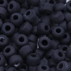 9IC109-ML: India Crow Black 9mm Matte Loose 150 Pc Bag 9mm Loose 150 Pc Bag