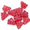 AL301-244: Glass Christmas Tree Bead Siam 15x16mm 10 Pieces -Handmade Beads Discount Store AL301 244 thumbnail