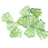 AL301-283: Glass Christmas Tree Bead Peridot 15x16mm 10 Pieces -Handmade Beads Discount Store AL301 283 thumbnail