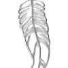 AM300: Amoracast Sterling Silver Pendant Feather 19x35mm 1 Piece -Handmade Beads Discount Store AM300 PendantsandCharms MetalCharms