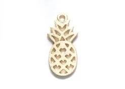 AM418-V: Amoracast Gold Vermeil Pineapple 6x13.5mm 1 Piece