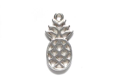 AM418: Amoracast Sterling Silver Pineapple 6x13.5mm 1 Piece 3 AM418: Amoracast Sterling Silver Pineapple 6x13.5mm 1 Piece