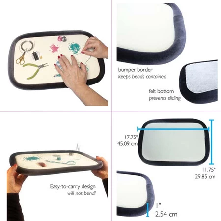 BMTR-01: BeadSmith CRAFT BUMPER RECTANGLE 17.25x11.75" 4 BMTR-01: BeadSmith CRAFT BUMPER RECTANGLE 17.25x11.75" - Image 2