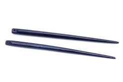 BN353-6: Bone Hair Pin Black 6 Inch - 2 Pieces