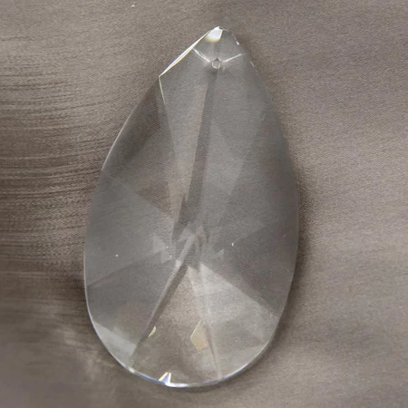CD212-DP63: Faceted Crystal Drop 36x63mm 4 CD212-DP63: Faceted Crystal Drop 36x63mm - Image 2