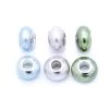 CD999-2: Large Hole Glass Pearl Mix #2 9x13mm 6PPK -Handmade Beads Discount Store CD999 2 thumbnail