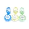 CD999-FC: Large Hole Faceted Glass Mix 14mm 6PPK -Handmade Beads Discount Store CD999 FC thumbnail