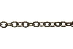 CH2609-AB: Oval Cable Chain 5.8mmx7mm Links Antique Brass Plated Solid Hypoallergenic Brass - 1 Foot 7 CH2609-AB: Oval Cable Chain 5.8mmx7mm Links Antique Brass Plated Solid Hypoallergenic Brass - 1 Foot -Handmade Beads Discount Store CX2609 AB StringingMaterials JewelryChain