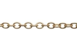 CH2609-HG: Oval Cable Chain 5.8mmx7mm Links Satin Hamilton Gold Plated Solid Hypoallergenic Brass - 1 Foot 7 CH2609-HG: Oval Cable Chain 5.8mmx7mm Links Satin Hamilton Gold Plated Solid Hypoallergenic Brass - 1 Foot -Handmade Beads Discount Store CX2609 HG StringingMaterials JewelryChain