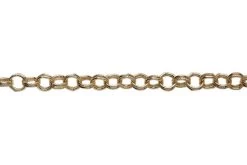 CH2611-G: Double Link 8mm Cable Chain Gold Plated Solid Hypoallergenic Brass And Steel - 1 Foot 7 CH2611-G: Double Link 8mm Cable Chain Gold Plated Solid Hypoallergenic Brass And Steel - 1 Foot -Handmade Beads Discount Store CX2611 G StringingMaterials JewelryChain