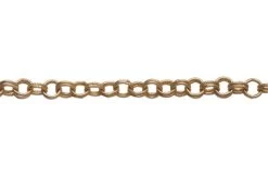 CH2611-HG: Double Link 8mm Cable Chain Satin Hamilton Gold Plated Solid Hypoallergenic Brass And Steel - 1 Foot 7 CH2611-HG: Double Link 8mm Cable Chain Satin Hamilton Gold Plated Solid Hypoallergenic Brass And Steel - 1 Foot -Handmade Beads Discount Store CX2611 HG StringingMaterials JewelryChain