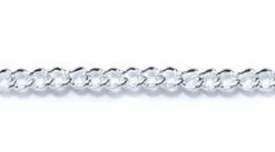 CX4420-S10R: China Economy Chain Silver Plated 2mm 10 Feet Per Package
