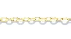 CX4422-G10R: Chain Economy Gold Plated 2X3mm 10 Feet Per Package