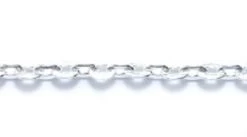 CX4422-S10R: Chain SILVER Plated 2X3mm 10 Feet Per Package