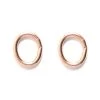 FI204-C: Jump Ring Oval Pure Copper 4x5mm - 100 Pieces -Handmade Beads Discount Store FI204 C Findings JumpandSplitRings BaseMetalJumpRings