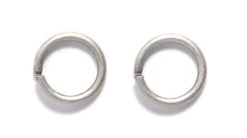 FI208-AS: Jump Ring Antique Silver 8mm 18 Gauge Approximately 53 Pieces Per 7 Gram Package
