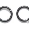 FI208-MB: Jump Ring Matte Black 8mm 18 Gauge 70 Piece /7 Gram -Handmade Beads Discount Store FI208 MB Findings JumpandSplitRings PremiumElectroplatedJumpRings