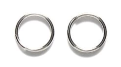 FI213-SR: Split Ring Nickel Silver Color 9mm - 50 Pieces Per Package