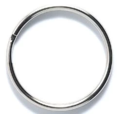 FI219-SR: Split Ring/Key Ring Nickel Plate 32mm - 25 Pieces
