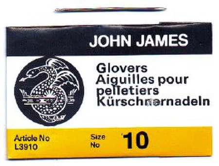 FI279-10: Needle John James Glover #10 (L3910-10) 25 Pieces Per Package 4 FI279-10: Needle John James Glover #10 (L3910-10) 25 Pieces Per Package - Image 2