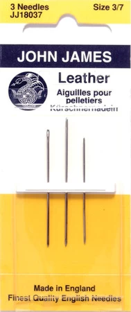 FI281-L: Needle 3 Pieces Per Package Set For Leather John James(JJ180-37)