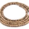 GA1313-COCO: Rustic Heishi Coconut Shell Beads 7-8MM 23 Inch Strand -Handmade Beads Discount Store GA1313 COCO thumbnail