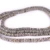 GA238-SHL: Shell Heishi Beads Grey 7-8mm Approximately 600 Beads Per 24 Inch Strand -Handmade Beads Discount Store GA283 SHL thumbnail