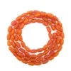 GA901-AMB: Kenyan "River Amber" Natural Plant Seeds Oval 5x10mm Approximately 42 Seeds Per 40 Inch Strand -Handmade Beads Discount Store GA901 AMB thumbnail