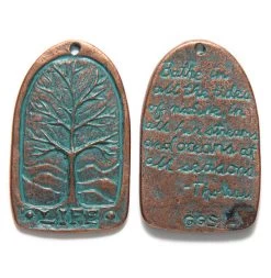 GG438-CV: Greengirl Tree Of Life 34cppr Verdigris - 1 Piece