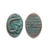 GG440-CV: Green Girl Mermaid Pearl Copper Verdigris - 1 Piece -Handmade Beads Discount Store GG440 CV TopBrands GreenGirl