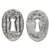 GG441-AS: Green Girl Keyhole Love Is 21x30 Antique Silver - 1 Piece 2 GG441-AS: Green Girl Keyhole Love Is 21x30 Antique Silver - 1 Piece -Handmade Beads Discount Store GG441 AS PendantsandCharms Pewter HomeandEverydayObjects