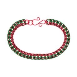 KT0802-10: Weave Got Maille Christmas Kit Kris Kringle Full Persian - Kit