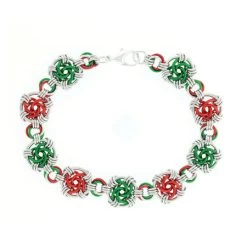 KT0802-12: Weave Got Maille Christmas Kit Tis The Season Swirls - Kit