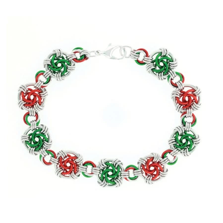 KT0802-12: Weave Got Maille Christmas Kit Tis The Season Swirls - Kit