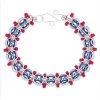 KT0803-04: Weave Got Maille Kit Beaded Helm Bracelet Honor - Kit -Handmade Beads Discount Store KT0803 04 Beads BeadKits