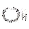 KT1002-CM: Weave Got Maille Shades Of Grey Shaggy Loops Bracelet & Earring Kit 2 KT1002-CM: Weave Got Maille Shades Of Grey Shaggy Loops Bracelet & Earring Kit -Handmade Beads Discount Store KT1002 CM Beads BeadKits