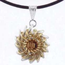 KT1012-CM4: Weave Got Maille Kit Whirlybird Gold N Silver - Kit