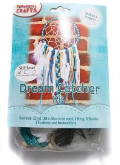 KT3400-MH: Macrame Dreamcatcher Kit - 1 Kit